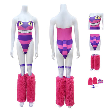Alice in Wonderland Crazy Animals Cats Queen of Hearts Sexy Dresses Becostume